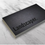 Landsbygdstjänstens Professionell Mörk Struktur Visitkort<br><div class="desc">Landscaping Service Professionell Mörk Struktur Affärskort.</div>