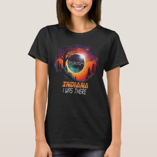 Landsbygdstotalt Solar Eclipse 2024 Indiana T Shirt