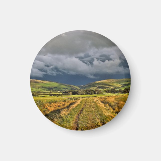 LANDSBYGDSVIEWS WALES MAGNET (Framsidan)