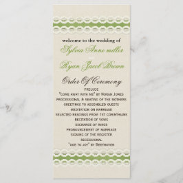 LANDSBYGGSBRÖLLOP för FAUX-brännfall och snöre-kal Program