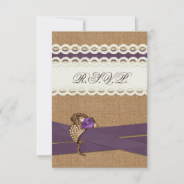 LANDSBYGGSBRÖLLOP för FAUX-överlappning och snöre  OSA Kort