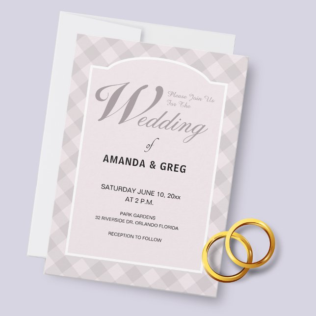 Landsbyggsbröllop Inbjudningar (Skapare uppladdad)