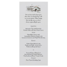 Landsbyggsbröllopet Barn Sketch Menu