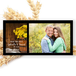 Landsbyggsbröllopet Bucket och Daisy Spara datum Spara Datumet