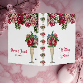 Landsbyggsbröllopet Burgundy Red Rustic Ro Vas