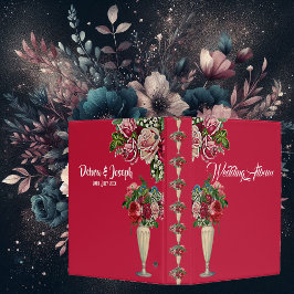 Landsbyggsbröllopet Burgundy Red Rustic Ro Vas