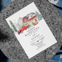 Landsbyggsbröllopet Flyer på julvintern Snö Barn