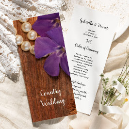 Landsbyggsbröllopet Periwinkle och Barn Wood Program