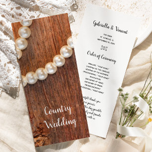 Landsbyggsbröllopet Rustic Pearls Barn Wood Program