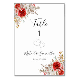 Landsbyggsbröllopet Rustic Ro Bordsnummer