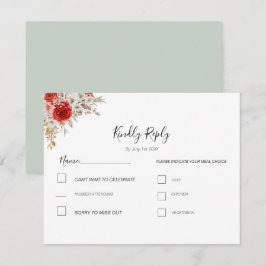 Landsbyggsbröllopet Rustic Ro OSA Kort