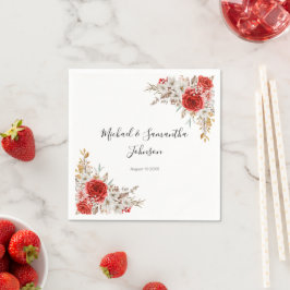 Landsbyggsbröllopet Rustic Ro Pappersservett