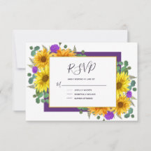 Landsbyggsbröllopet Rustic Solros Lila Ro