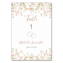 Landsbyggsbröllopet vild Ro Bordsnummer