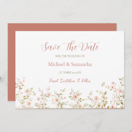 Landsbyggsbröllopet vild Ro Spara Datumet