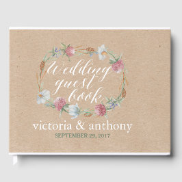 Landsbyggsbröllopet Wildblomme Wandeand on Kraft Gästböcker