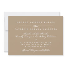 Landscape Beige Guld Formell Calligraphy Elegant
