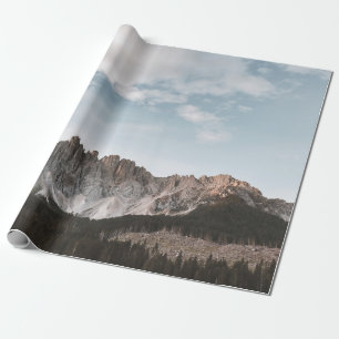 LANDSCAPE-FOTOGRAFI AV GRÅTT OCH BRONTMOUNTAIN PRESENTPAPPER