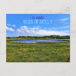 Landscape  Lighthouse, St. Agnes - Isles Of Scilly Vykort