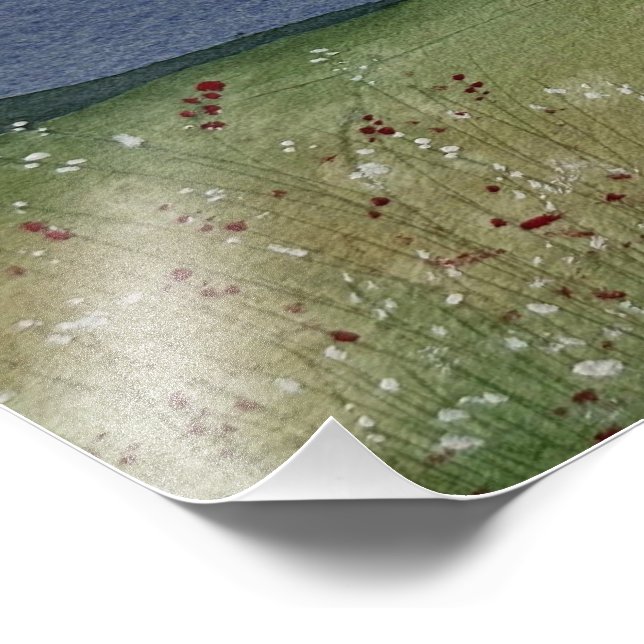 Landscape painting  fototryck (Hörn)