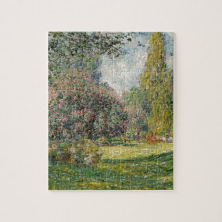 Landscape- Parcen Monceau - Claude Monet Pussel