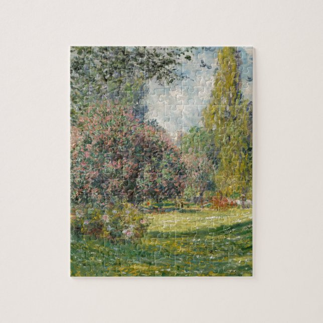 Landscape- Parcen Monceau - Claude Monet Pussel (Vertikal)