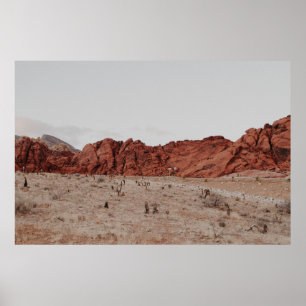 LANDSCAPE PHOTOGRAFI OF MOUNTAIN POSTER