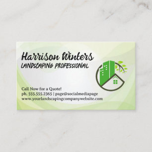 Landscape Properties Logotyp Visitkort