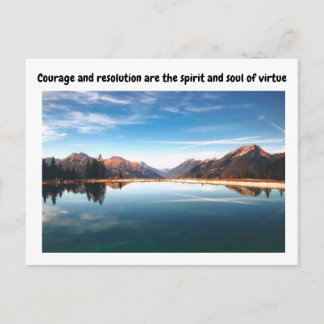LANDSCAPE SCENERY Aspirational Quotes Vykort
