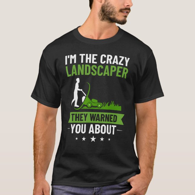 Landscaper Grass Care Gräsmatta 2 T Shirt (Framsida)