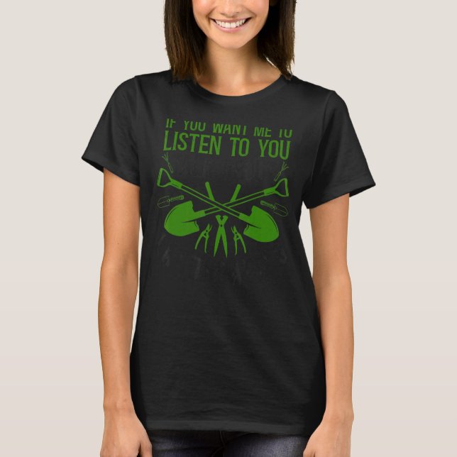 Landscaper Landscaping Landscape Architect Vintage T Shirt (Framsida)