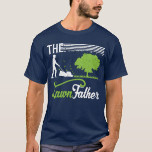 Landscaper Pappa Gardener Gräsmatta Mower Far-gåva T Shirt