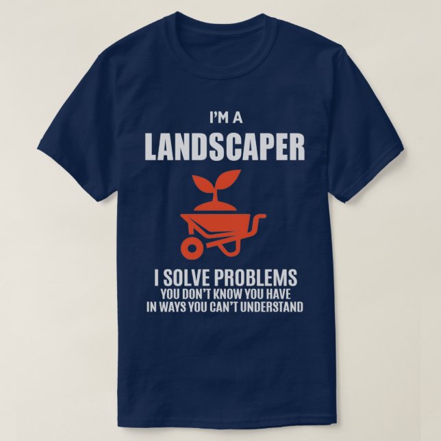 LANDSCAPER T SHIRT (Design framsida)