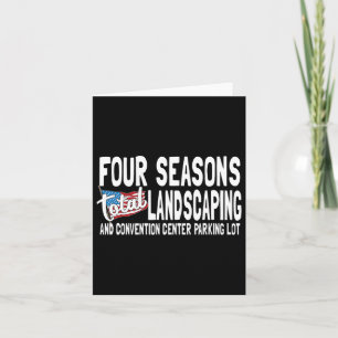 Landscaper Total Landscaping Halloween Costume Kort