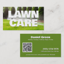 Landscaping Gräsmatta Anpassningsbar QR