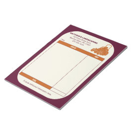 Landscaping Gräsmatta Mwing Business Receipt Fvoic Anteckningsblock