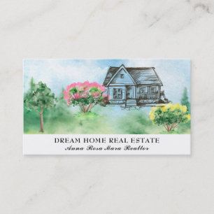 *~* Landscaping Realtor Modern Gräsmatta Care Visitkort