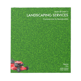 Landscaping Services | Lawn Care & Garden Design Anteckningsblock