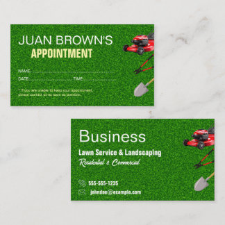 Landscaping Services | Lawn Care & Garden Design Tidsbeställning Kort