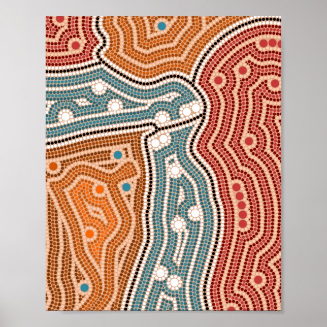 Landschaft vor der Besiedelung Poster (Framsidan)