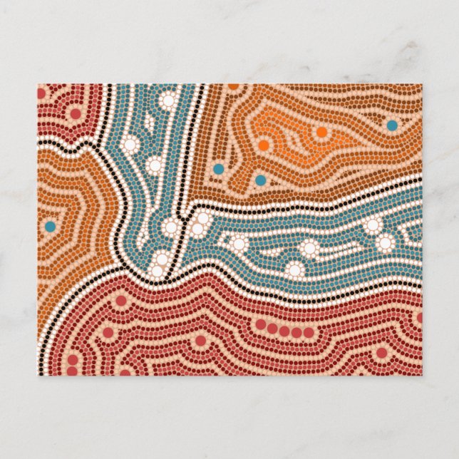 Landschaft vor der Besiedelung Vykort (Framsida)