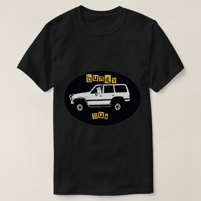 Landschaktare för buss i 80-serien t shirt (Design framsida)