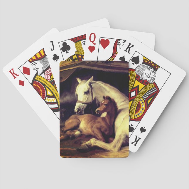 Landseer Horses Casinokort (Baksidan)