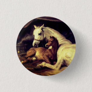 Landseer Horses Knapp