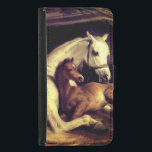 Landseer Horses Plånboksfodral För Samsung Galaxy S5<br><div class="desc">Samsung Galaxy S5 Wallet Case med Herr Edwin Henry Landseers målning av ett arabiskt mare och hennes föl,  Persian hundar och apor i ett arabiskt tält. En underbar gåva till hästentusiaster och engelska konstsamlare.</div>