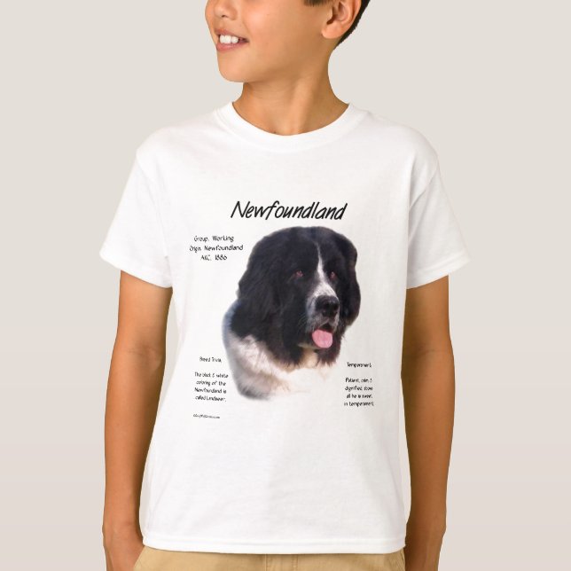 Landseer Newfoundland History, I kärlek Newfiles Tröja (Framsida)