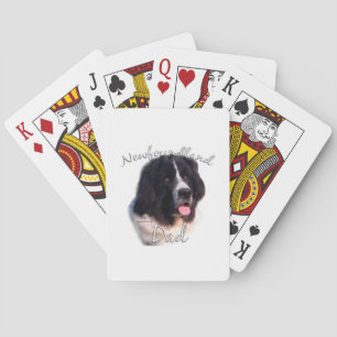 Landseer Newfoundland Pappa 2; Newfie Pappa; Newf Casinokort