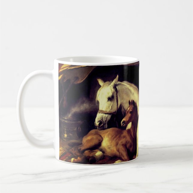 Landseer The Arab Tent Kaffemugg (Vänster)
