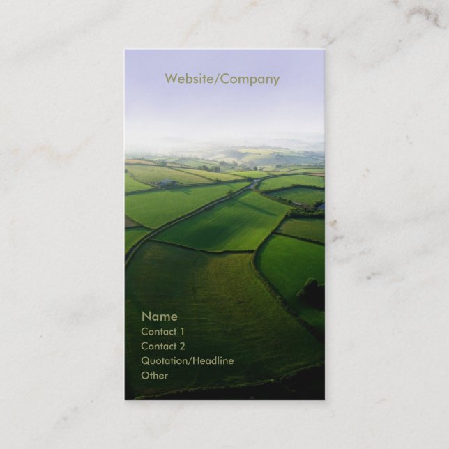 Landskap 001 visitkort (Framsida)