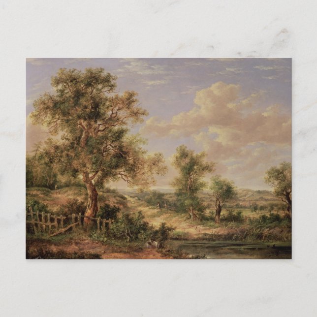 Landskap, 1800-talet vykort (Framsida)